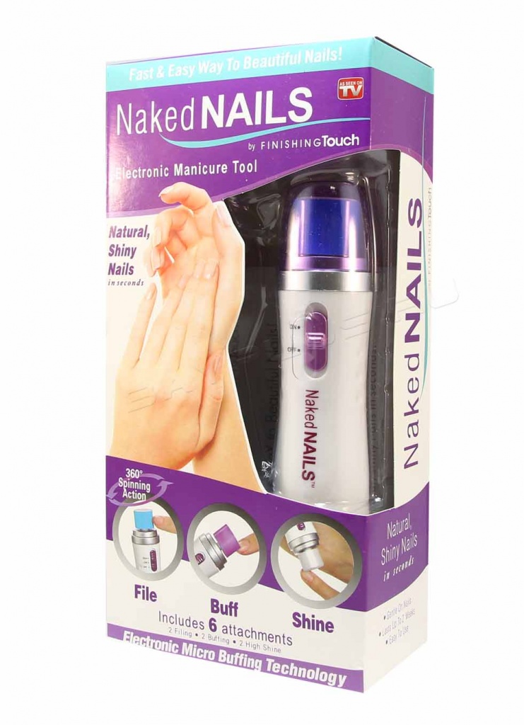 Naked Nails идеально полирует ногти до блеска