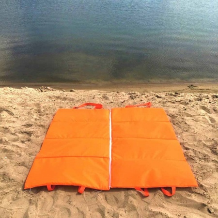 Пляжный лежак-сумка двухместный