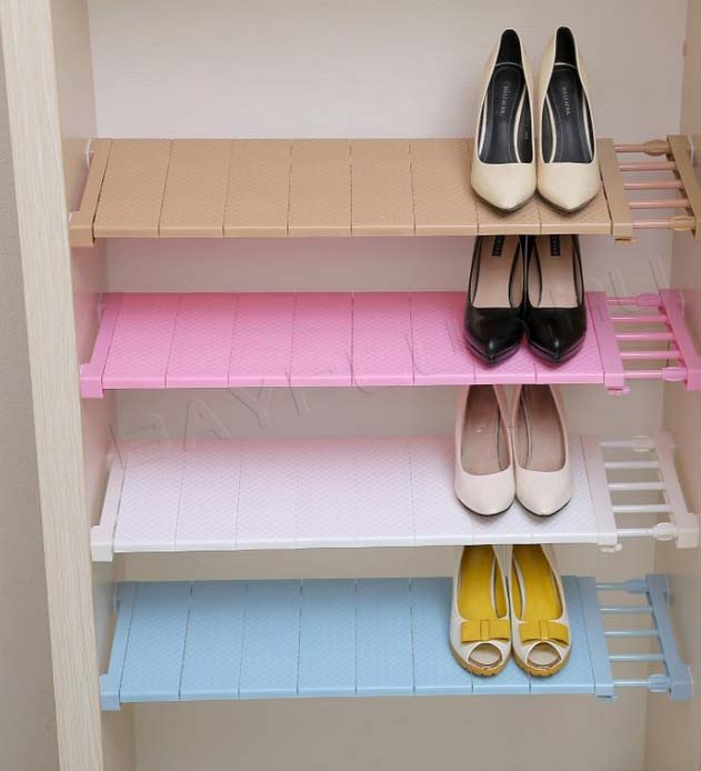 Ширина полки для обуви в гардеробную