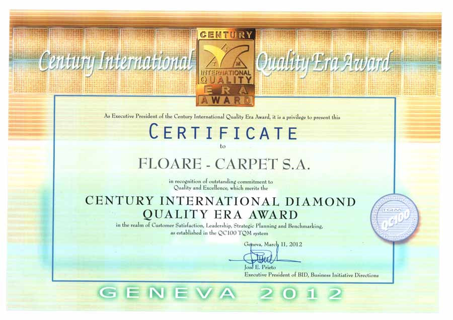 Шерстяные ковры компании Floare Carpet ( Флоаре карпет) уже более 40 лет известны на нашем рынке и пользуются заслуженной положительной репутацией. Качество изготовления соответствует самым высоким мировым стандартам. 