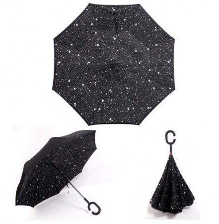 Зонт наоборот Звёзды (Stars)