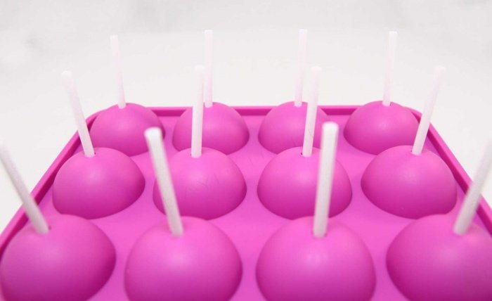 Силиконовая форма для карамели на палочке (шарики) формы для кейк попсов