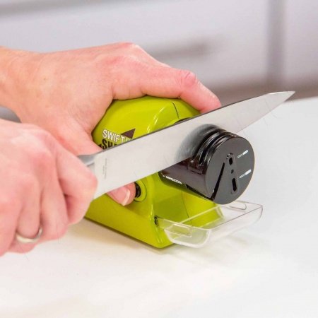 Портативная электрическая точилка для ножей и ножниц