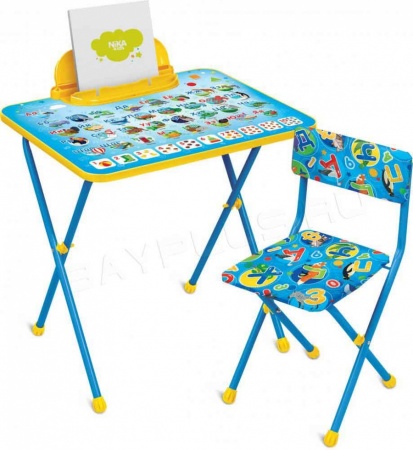 Комплект детской мебели стул и стол Ника КП2