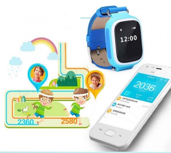 Умные детские часы с GPS Q60S Smart Baby Watch
