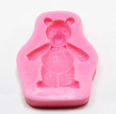 Силиконовая форма для мастики медвежонок