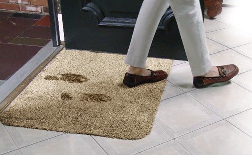Придверный коврик clean step mat 