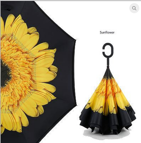 Зонт наоборот Подсолнух (Sunflower)