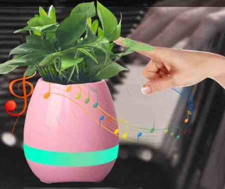 Умный музыкальный горшок для растений smart flowerpot