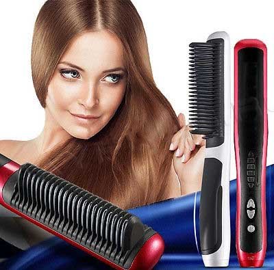 Электрическая расчёска-выпрямитель для волос Straight Hair Comb