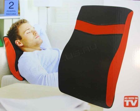 Массажная подушка для спины и тела
