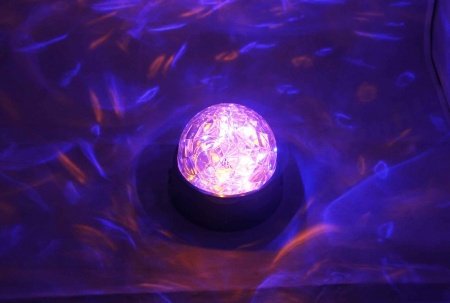Ночник светильник кристальная сфера светодиодный