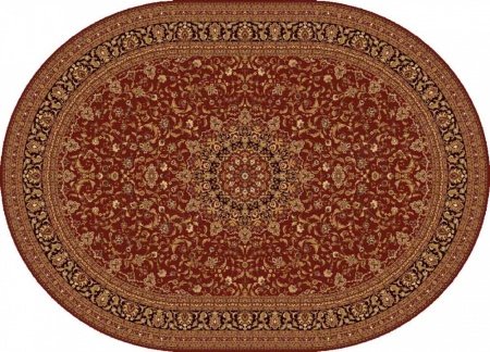 Овальны ковёр шерстяной 2*3 метра (рисунок Isfahan/Исфахан)