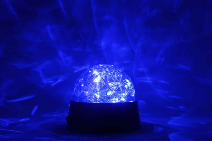 Ночник светильник кристальная сфера светодиодный