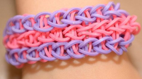 Набор резинок для плетения браслетов DIY 